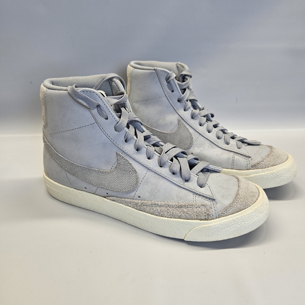 Nike Blazer '77 Premium Mid Certified Fresh Mens Size 6.5 Grey Fog Sneakers 2022